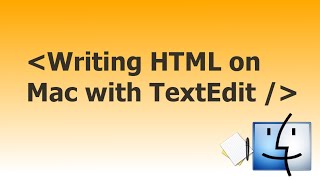 HTML Tutorial Using TextEdit With Mac [upl. by Nhor]