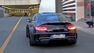 BEST OF MERCEDESAMG SOUNDS C63 CLS63 E63 BRABUS G800 [upl. by Susi349]