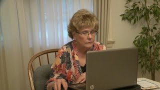 Older singles lose millions in online dating scams [upl. by Cirdor]