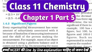 significant figuresrulesscientific notationclass 11 chemistry chapter 1 part 5 [upl. by Walford]