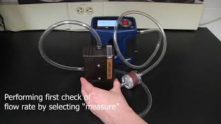 Personal Air Sampling Pump Calibration [upl. by Johst870]