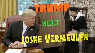 Trump belt met Joske Vermeulen With English Subtitles [upl. by Adnawed702]