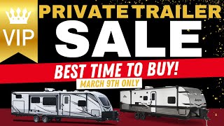 VIP Private Trailer Sale  Owasco RV [upl. by Bondie]