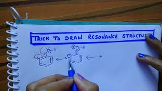 Trick to draw Resonance structures [upl. by Osanna]