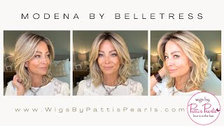 MODENA Wig by BELLE TRESS  WigsByPattisPearlscom Review [upl. by Beitz406]