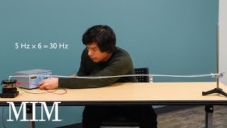 Frequency and Resonance  STEM Demonstration [upl. by Atteugram]