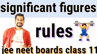 5 significant figures  rules  unit amp measurement  physics class 11 [upl. by Enhpad]