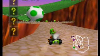 Mario Kart 64  Yoshi Valley N64 [upl. by Lindbom]