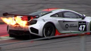 The Ultimate Flame Thrower The McLaren MP412C GT3 [upl. by Etnaid471]