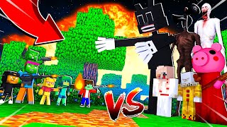 FAMILLE DIABOLOFEAT35 VS MONSTRES PRÉHISTORIQUES MINECRAFT  ⚔️ DERNIER ÉPISODE SAISON 4 12 [upl. by Anemolihp]