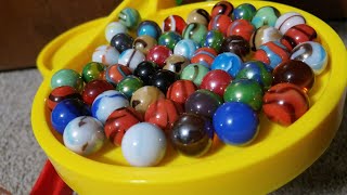 OVER 100 MARBLES On A Marble Run Marble Race [upl. by Jessabell]