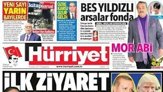 Hürriyet Gazetesi Oku Hürriyet Gazetesi Manşetleri [upl. by Atiuqin339]