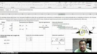 prueba de hipotesis con excel [upl. by Oicnevuj625]