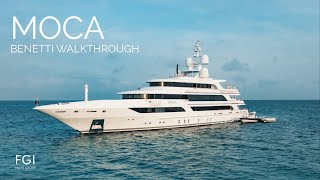 Walkthrough Benetti 208 MOCA  Benetti yachts [upl. by Aliak]