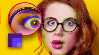 CREATE Chromatic Aberration in Photoshop 2021 [upl. by Onivag]