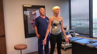 Future Chiropractor Adjusted By Your Houston Chiropractor Dr Gregory Johnson [upl. by Atiloj]