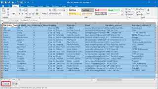 Mail Merge from Word and Excel documents into multiple PDF files with individual filename per row [upl. by Ethbin]