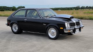 1976 Chevrolet Chevette Pro Street For Sale421 Dart BlockTH40013X31 Rear Tires31 Spline Axles [upl. by Garv]