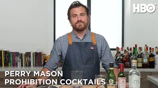 Perry Mason Prohibition Cocktails  Hanky Panky  HBO [upl. by Decamp]