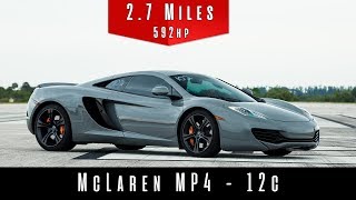 McLaren MP4  12C Top Speed [upl. by Oibirot712]