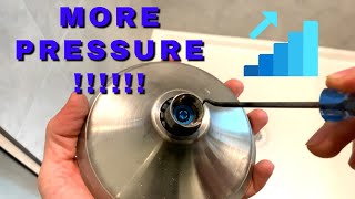 How To Increase Shower Head Water Pressure [upl. by Fougere203]