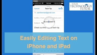 How to easily edit text on your iPhone or iPad [upl. by Fortune]