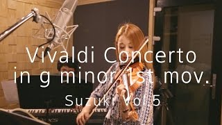 suzuki Vol531 Vivaldi Concerto in g minor 1st mov [upl. by Taran]