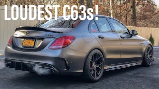 STRAIGHT PIPED the Mercedes AMG C63s [upl. by Louisette]