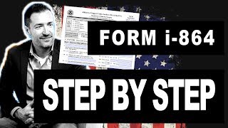 I864 Affidavit of support  How to fill out the Form I864 immigration Tips [upl. by Lrem735]