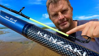 THE best beach rod for Sea fishing  Review of the Kenzaki Surf rod The Great British Surf rod [upl. by Tannenwald]