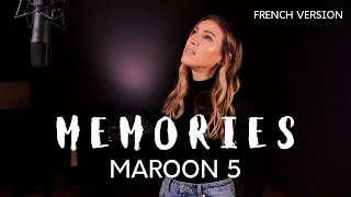 MEMORIES  FRENCH VERSION  MAROON 5  SARAH COVER [upl. by Anahpos]