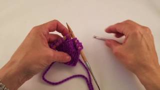 Fixing a hole in knitting 2 ways [upl. by Bridget]