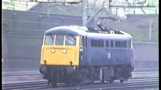 British RailCrewe 18 August 1988 inc Roarers [upl. by Deegan108]