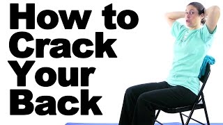 How to Crack Your Back  Ask Doctor Jo [upl. by Necyla]