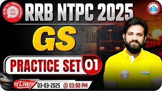 RRB NTPC GS Classes 2025  RRB NTPC GS Practice Set 01  GS for RRB NTPC  GS By Naveen Sir [upl. by Elocaj313]