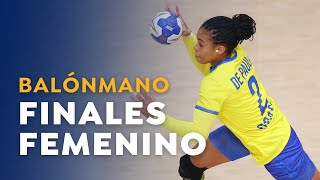 BALONMANO  Oro femenino Argentina vs Brasil [upl. by Ytok]