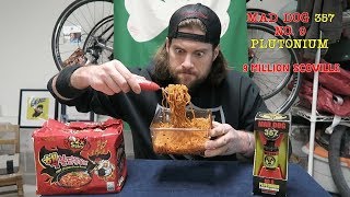 9 Million Scoville Spicy Ramen Noodle Challenge  LA BEAST [upl. by Kuebbing264]