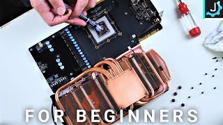 How To Replace GPU Thermal Paste  This Is Crucial [upl. by Atiuqrahc]