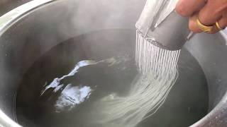 Thai Rice Flour Noodles Recipe [upl. by Freddi]