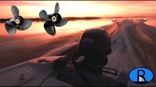 3 or 4 Blade Propellers for SMALL Boats [upl. by Deroo592]