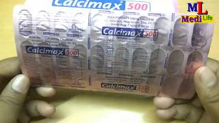 Calcimax 500 mg Tablet Full Review in Hindi [upl. by Nich636]