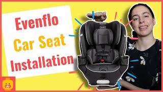 How to Install the Evenflo Everykid 4in1 Car Seat I Part 2 [upl. by Lipfert]