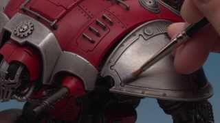 How to Build and Paint Imperial Knight Paladin Part 4 [upl. by Fromma]