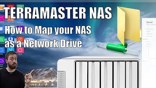 How to Map a Network Drive on TerraMaster NAS [upl. by Nroht]