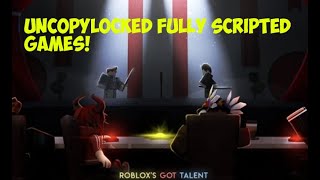 Outdated Best uncopylocked games fully scripted for FREE [upl. by Stefan]