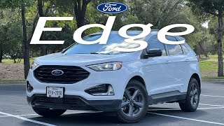 2022 Ford Edge SEL Review [upl. by Alliuqal397]