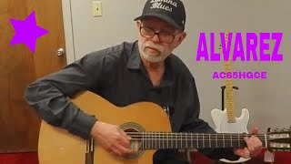 Alvarez AC65HCE Nylon String Guitar Demonstration [upl. by Ricki543]