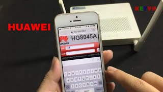 Huawei  Change WiFi password in Mobile  NETVN [upl. by Gnous]