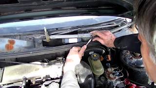 Windshield Wiper Motor Removal [upl. by Ahsauqram]