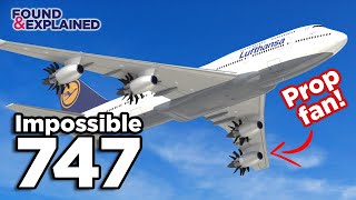 Boeings Propeller 747  The Never Built 747500 [upl. by Llenwahs]